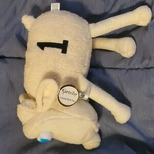 Serta Sheep Lamb #1 Kids Toy Small Plush Stuffed Animal Advertising Ad Curto